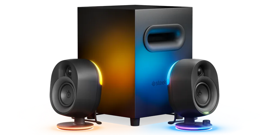 SteelSeries Arena 7 speakers with subwoofer
